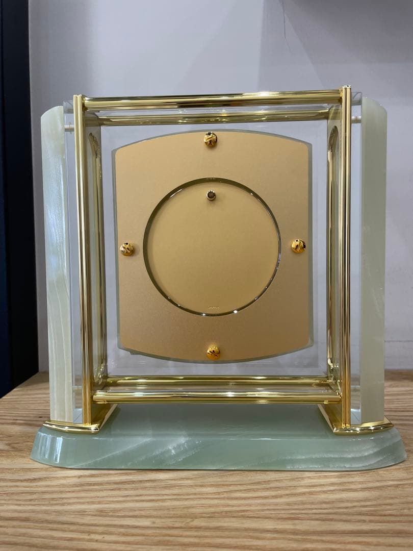 DECOR ゴールドクリア置時計 AZ726g