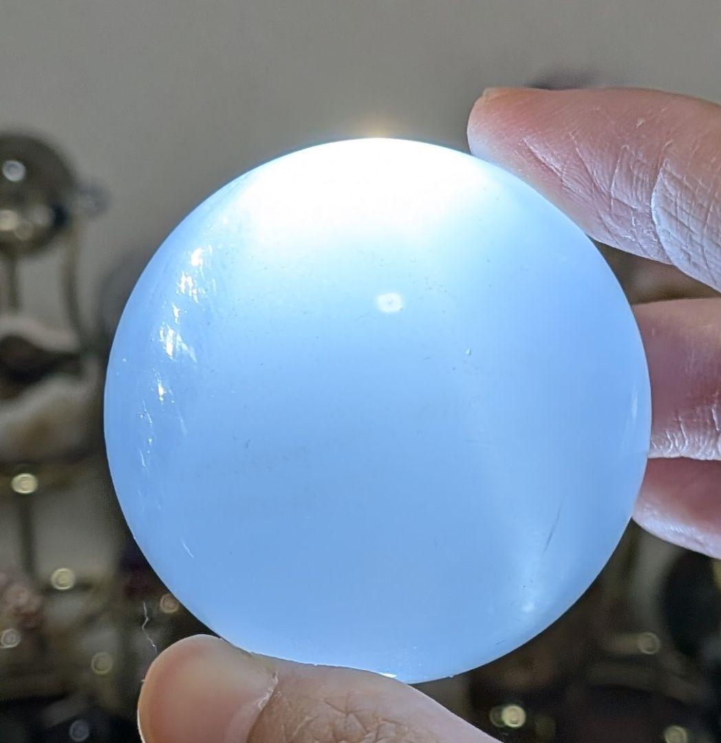 М☆水晶☆青雲ラダー☆ブルーラダー☆クリスタルクォーツ☆希少☆台座つき☆