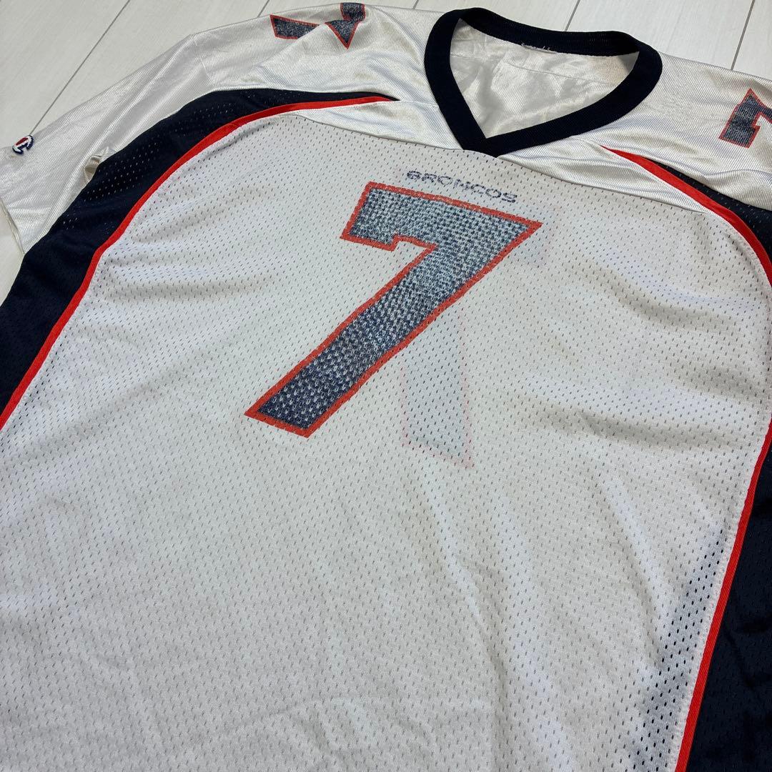 90'sビンテージ古着！Champion BRONCOS ゲームシャツ アメフト