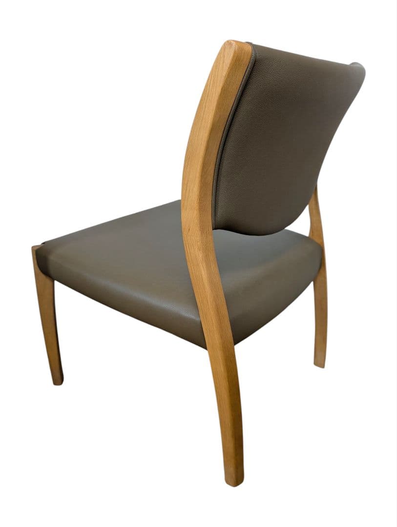 【極上品】浜本工芸 ダイニングチェア DC-5400 合成皮革 レザーチェア