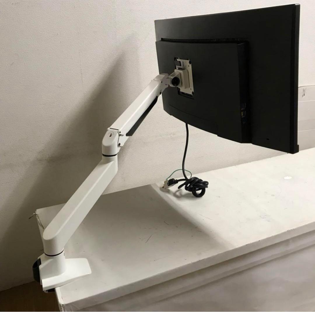 [専用]フィリップス　34型スピーカー搭載ワイド曲面　モニターアーム搭載