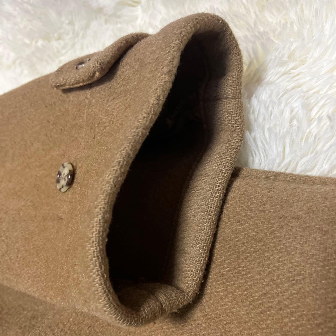 【極美品/XL】グローバーオール ダッフルコート ベージュ 英国製 キングストン