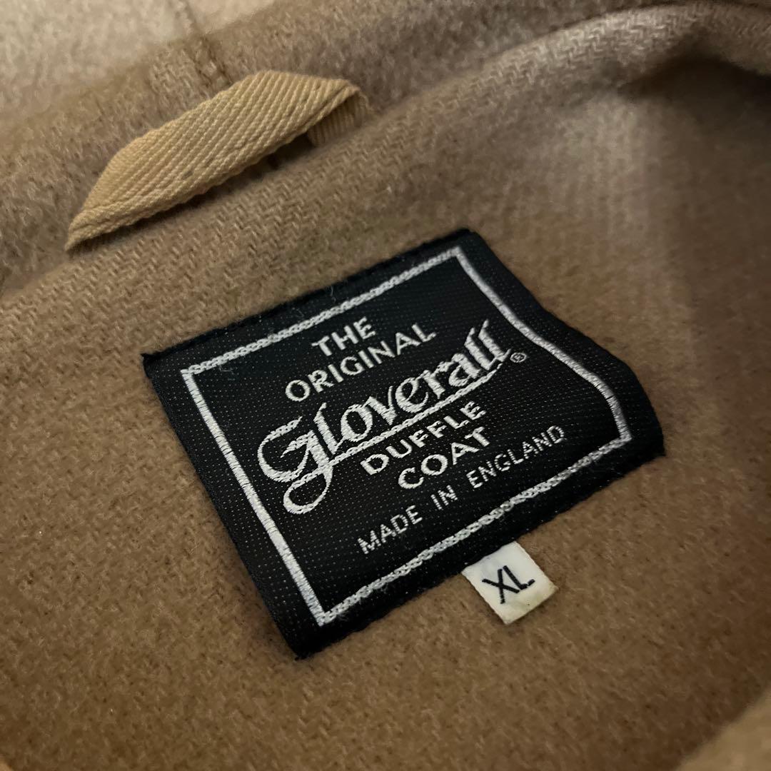 【極美品/XL】グローバーオール ダッフルコート ベージュ 英国製 キングストン