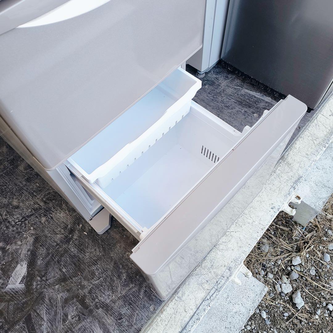 運搬取付無料！ライトブラウン・スリム冷蔵庫！ 純正日立！超美品！完動品！おトク！