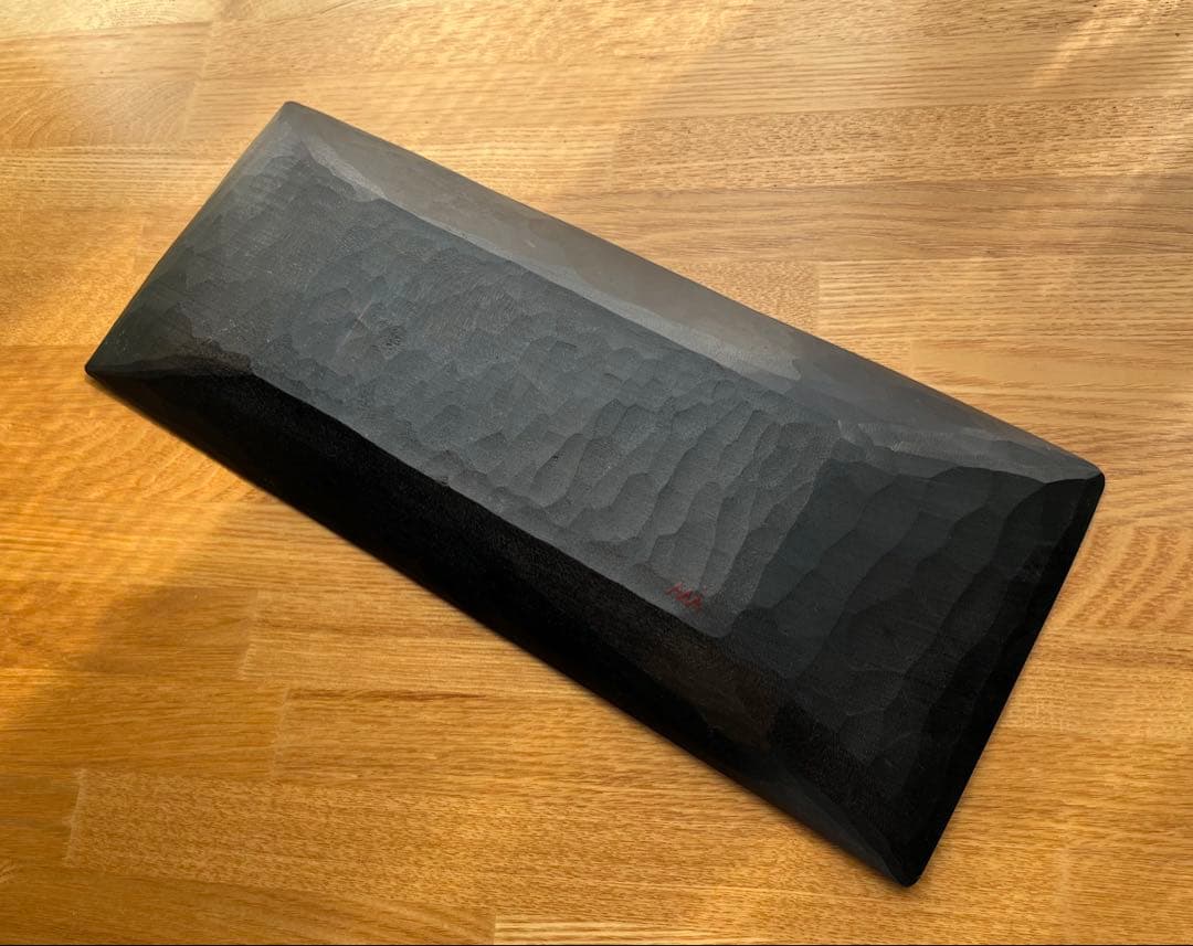 三谷龍二　長皿　角皿　黒漆　食器 RYUJI MITANI トレー