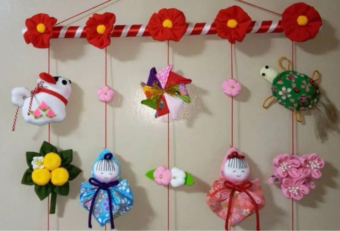 ひな祭り用つるし雛(2026-5人雛)