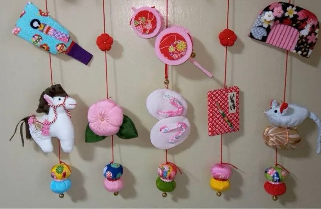 ひな祭り用つるし雛(2026-5人雛)