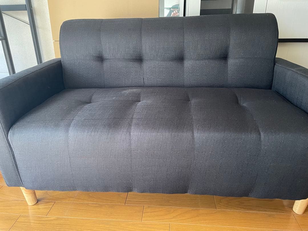 ファブリックソファ 2人掛け