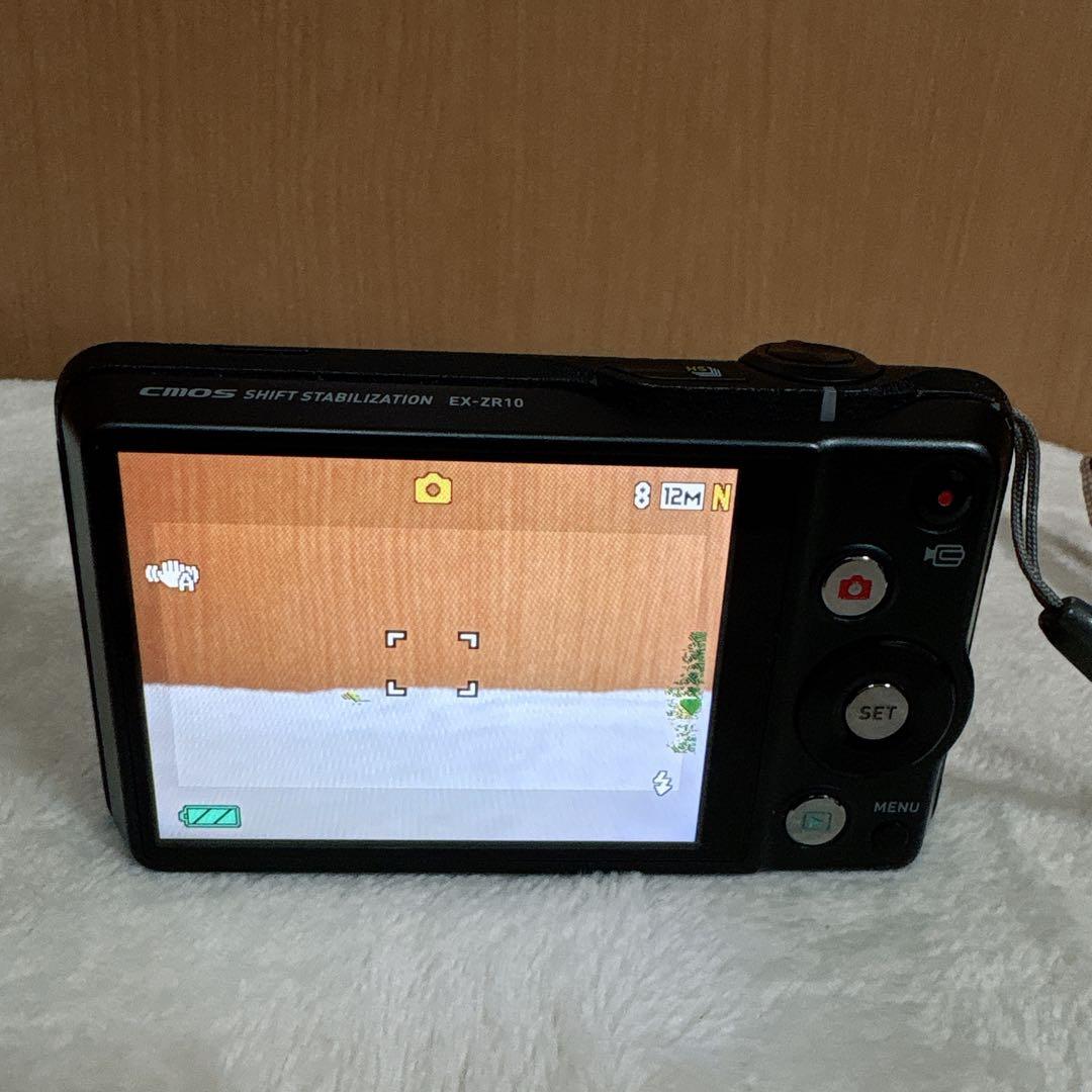 CASIO デジタルカメラ HIGH SPEED EXILIM EX-ZR10
