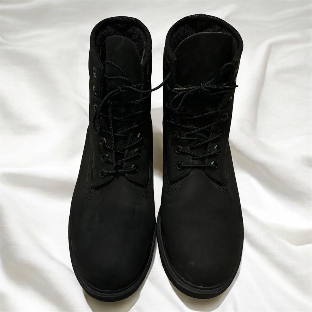 ティンバーランド　ワークブーツ　スエード　ブラック　 黒　28cm