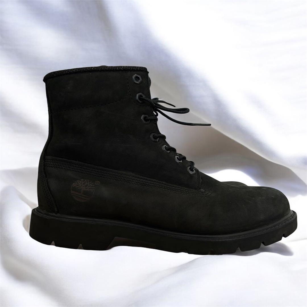 ティンバーランド　ワークブーツ　スエード　ブラック　 黒　28cm