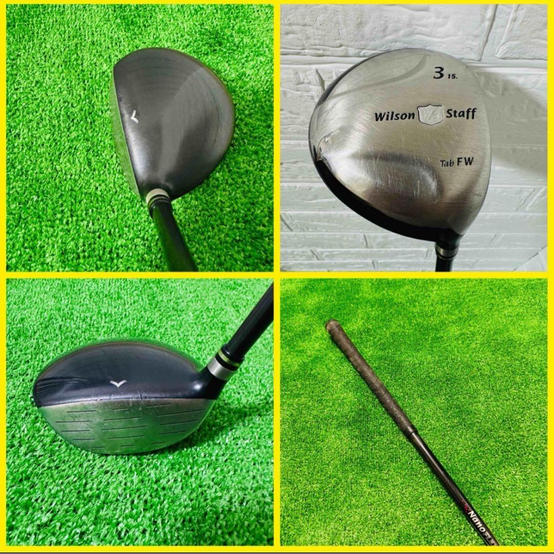 【大人気】イグニオ ウィルソン メンズ ゴルフクラブ 初心者 セット11本