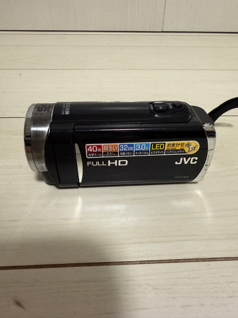 JVC Everio GZ-E265 ビデオカメラ 付属品、ポーチ付き
