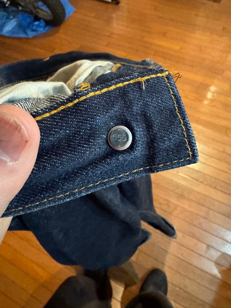 バレンシア製　リーバイス 501xxc ビッグE 濃紺 ヴィンテージ