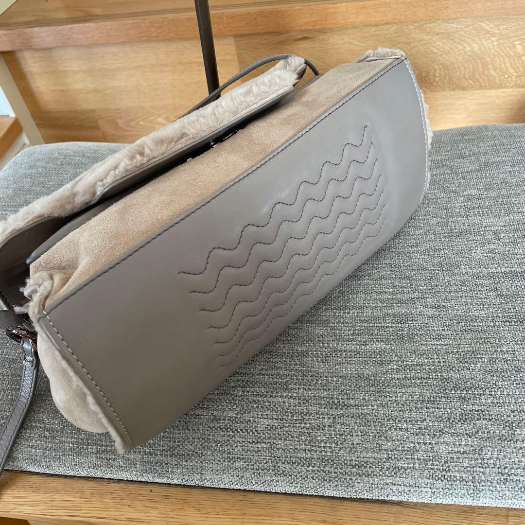 ZANELLATO ムートン　ショルダー　バッグ SOAVE ¥119,900