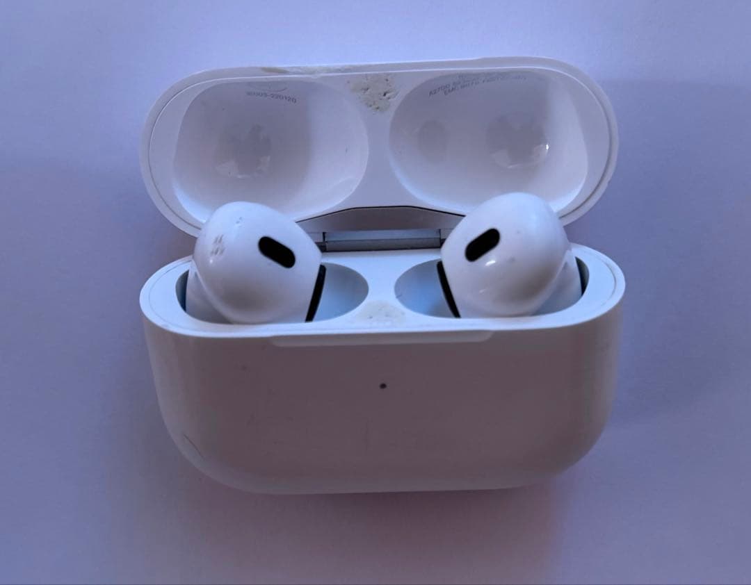 s*5様 AirPods Pro 第2世代 訳あり品（動作確認済み・水没歴あり）