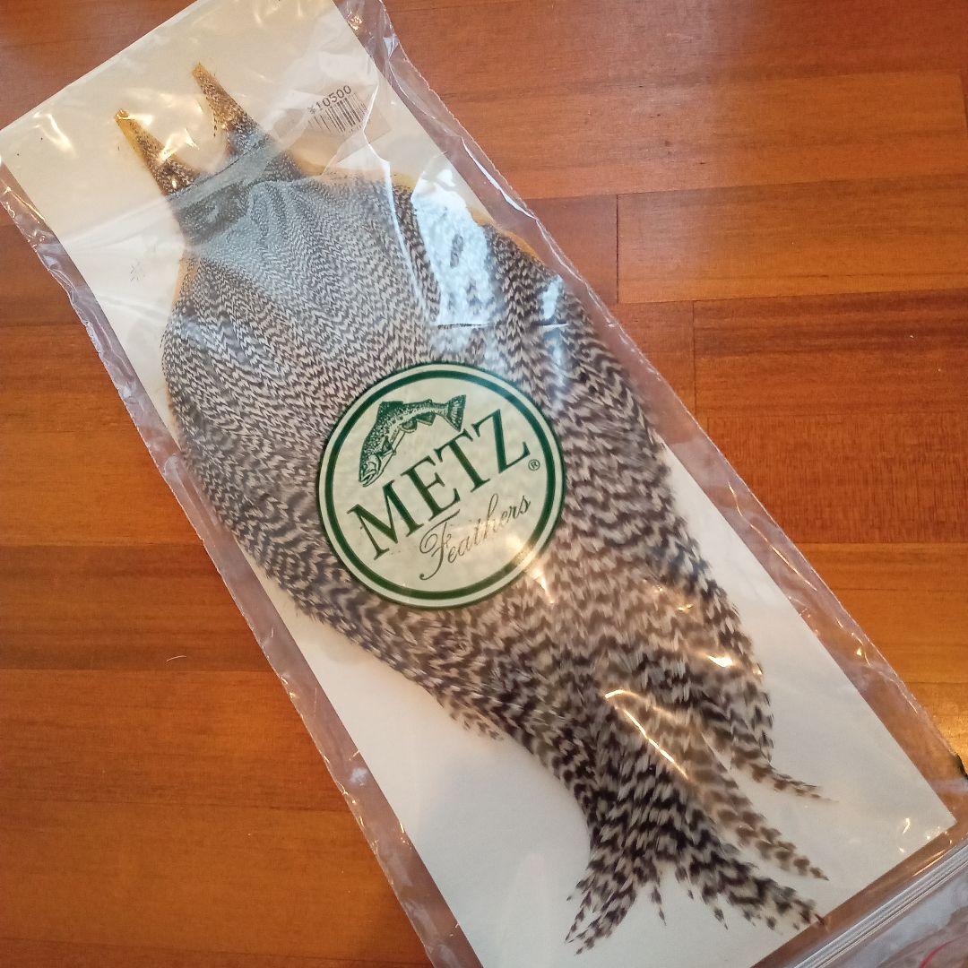 メッツ　コックネック　グリズリー 　♯1　ハックル