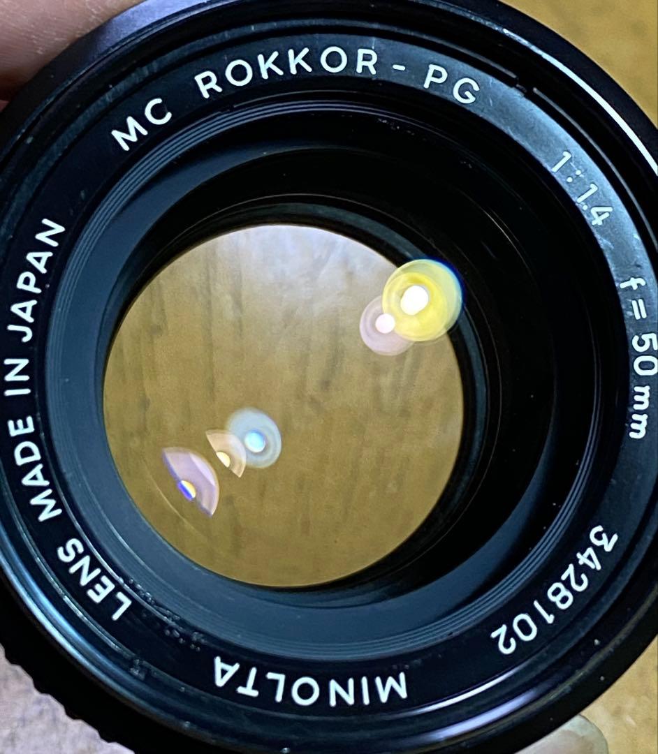 レンズ(単焦点) MINOLTA MC ROKKOR-PG 50mm F1.4