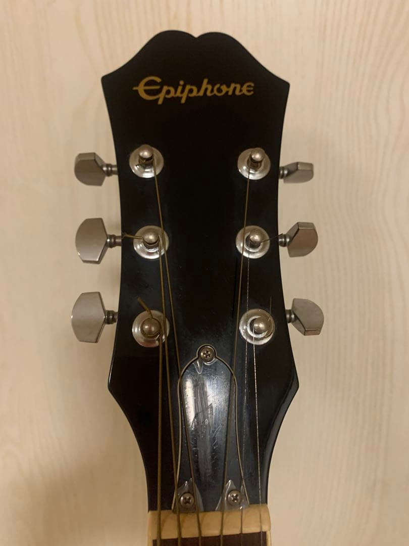 エピフォン アコースティックギター 黒　DR-100 EB 箱付き