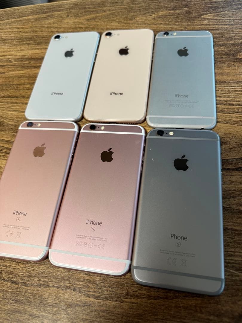 iPhone 6台セット(8/6S/6)