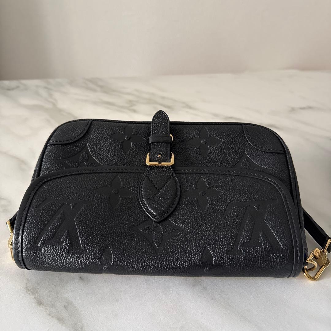 ルイヴィトン　ディアヌ　ブラック ショルダーバッグ