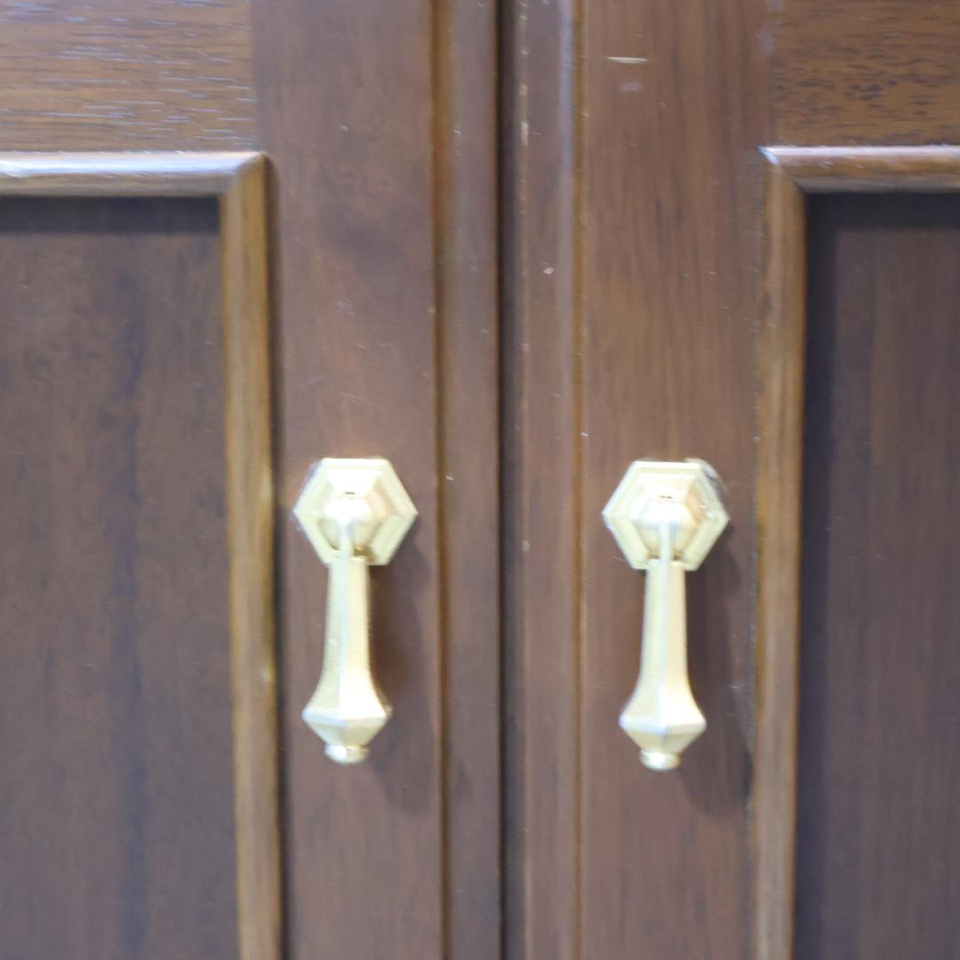 maruni マルニ 地中海 電話台 FAX台 アンティーク調 リビングボード