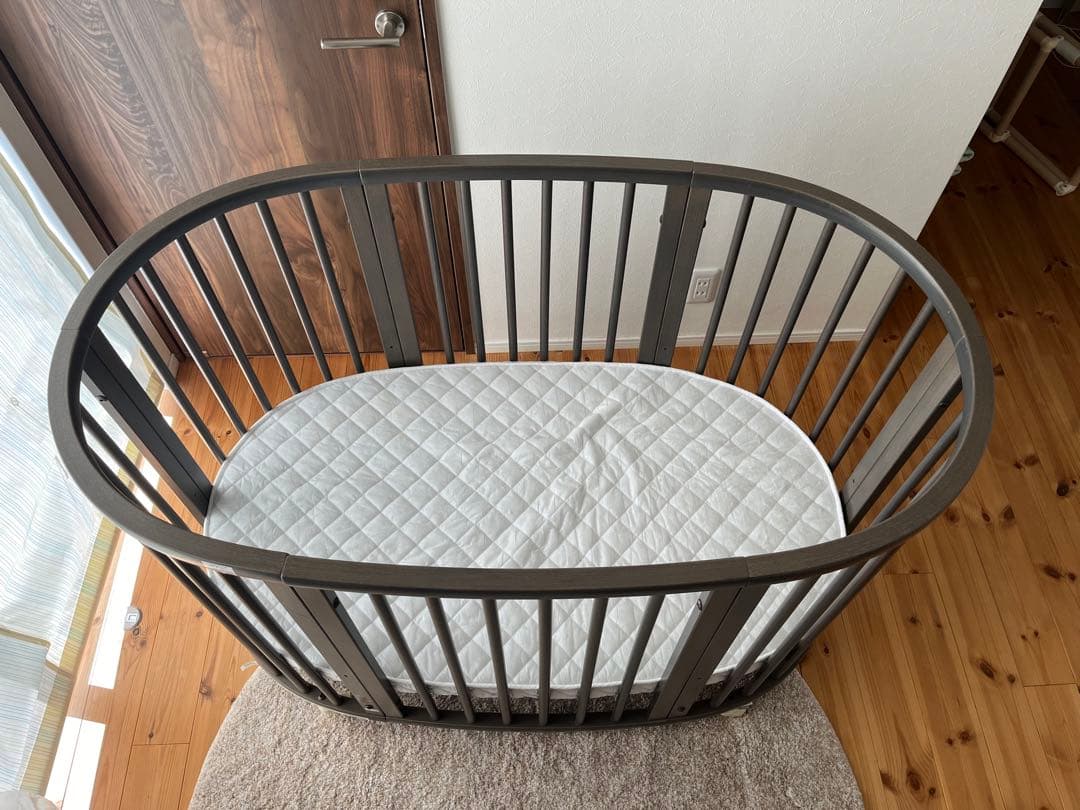 ベビーベッド　ストッケ Stokke Sleepi Bed Hazy Gray
