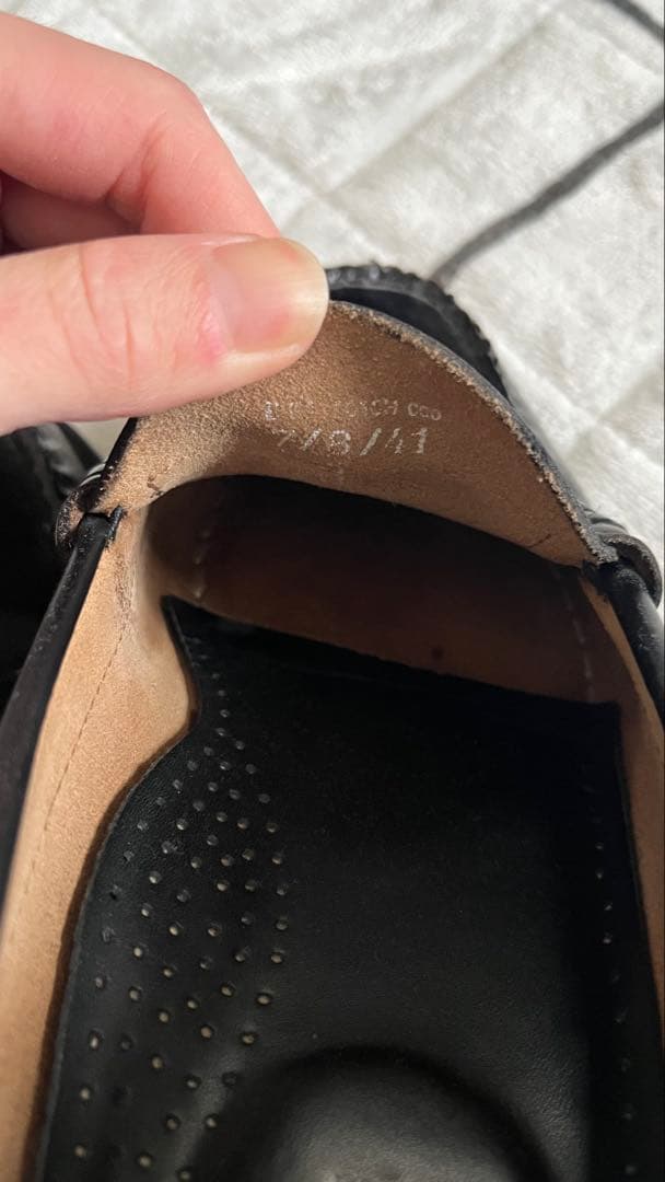 G.H.BASS黒ローファー