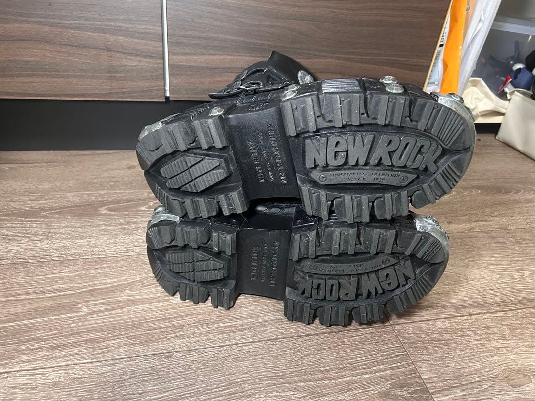 【美品】NEW ROCK 厚底ブーツ archive EU42