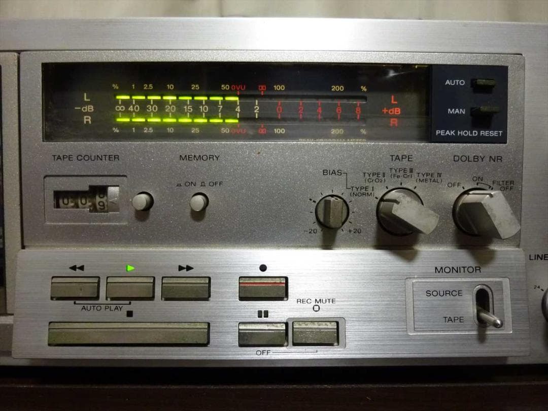 SONY ソニー カセットデッキ TC-K71 修理済 全機能動作確認