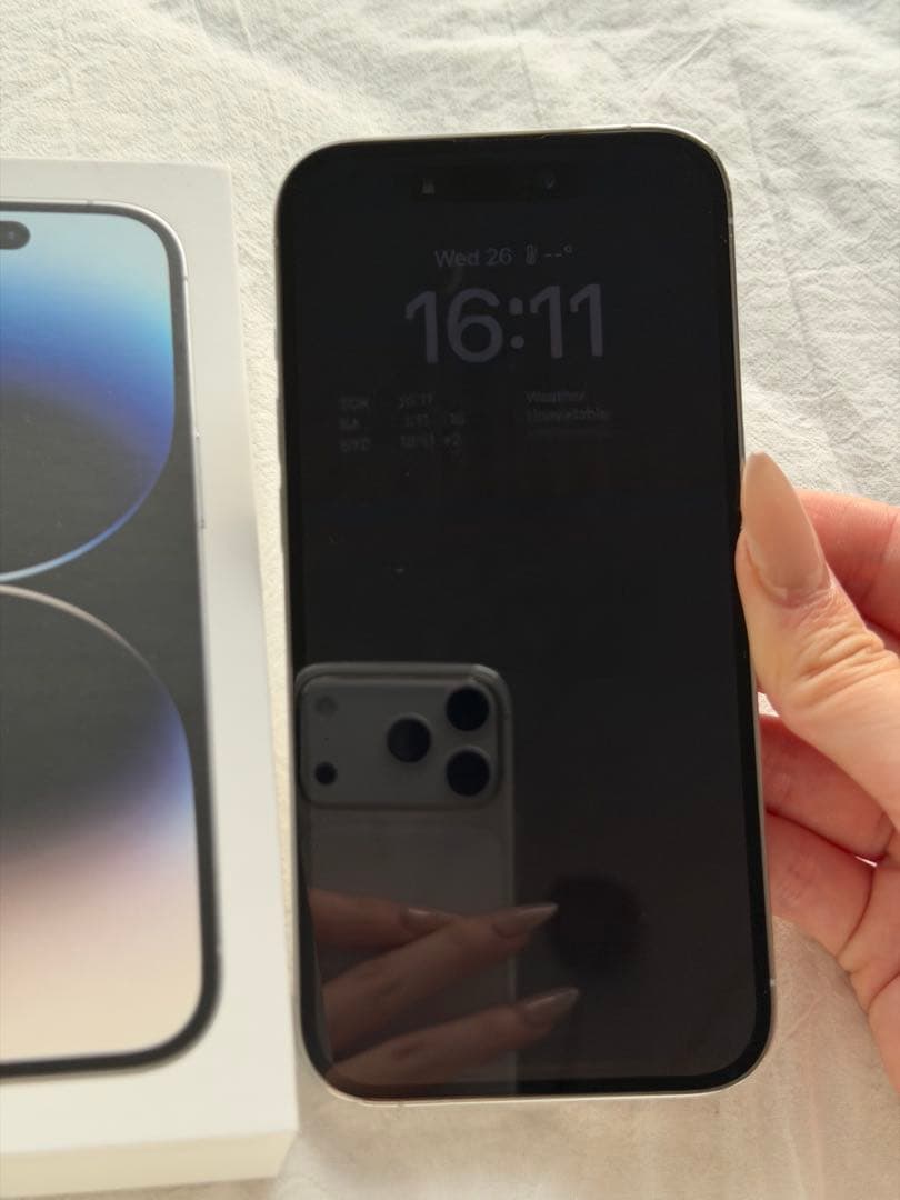 iPhone14 pro 256G 本体　simフリー　水没