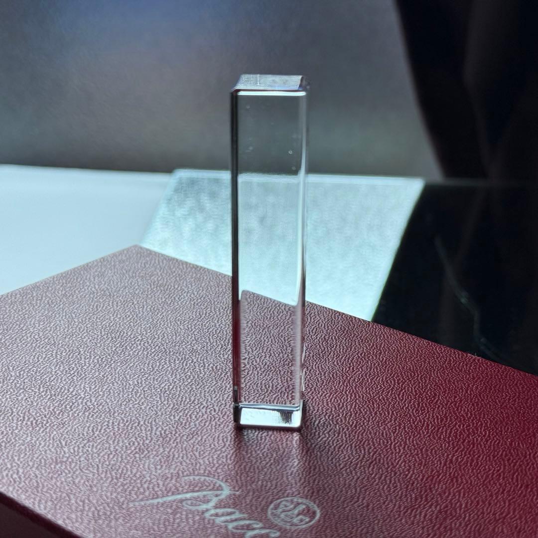 極美品♪オールドバカラ Baccaratカトラリーレスト箸置き6本☆クリスタル☆