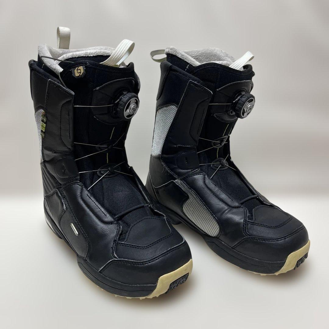 サロモン　salomon ブラック スノーボードブーツ BOAシステム 27cm
