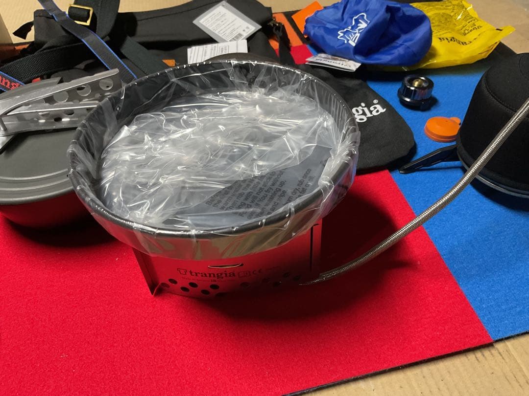 トランギア・ストームクッカーSブラックバージョン新品未使用オプション付属品多数