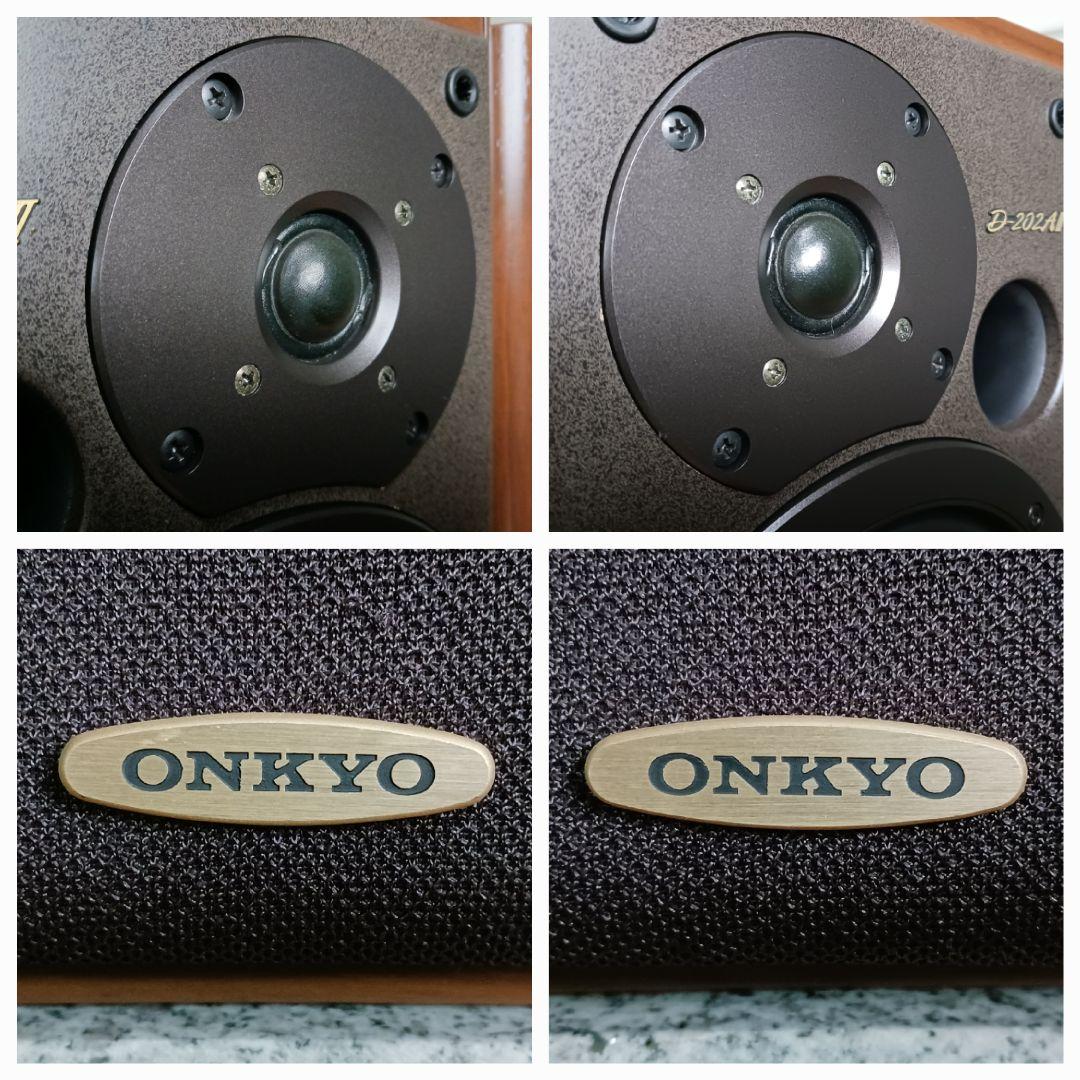 ONKYO/オンキョー　D-202AⅡ　ペア　エッジ張り替え品