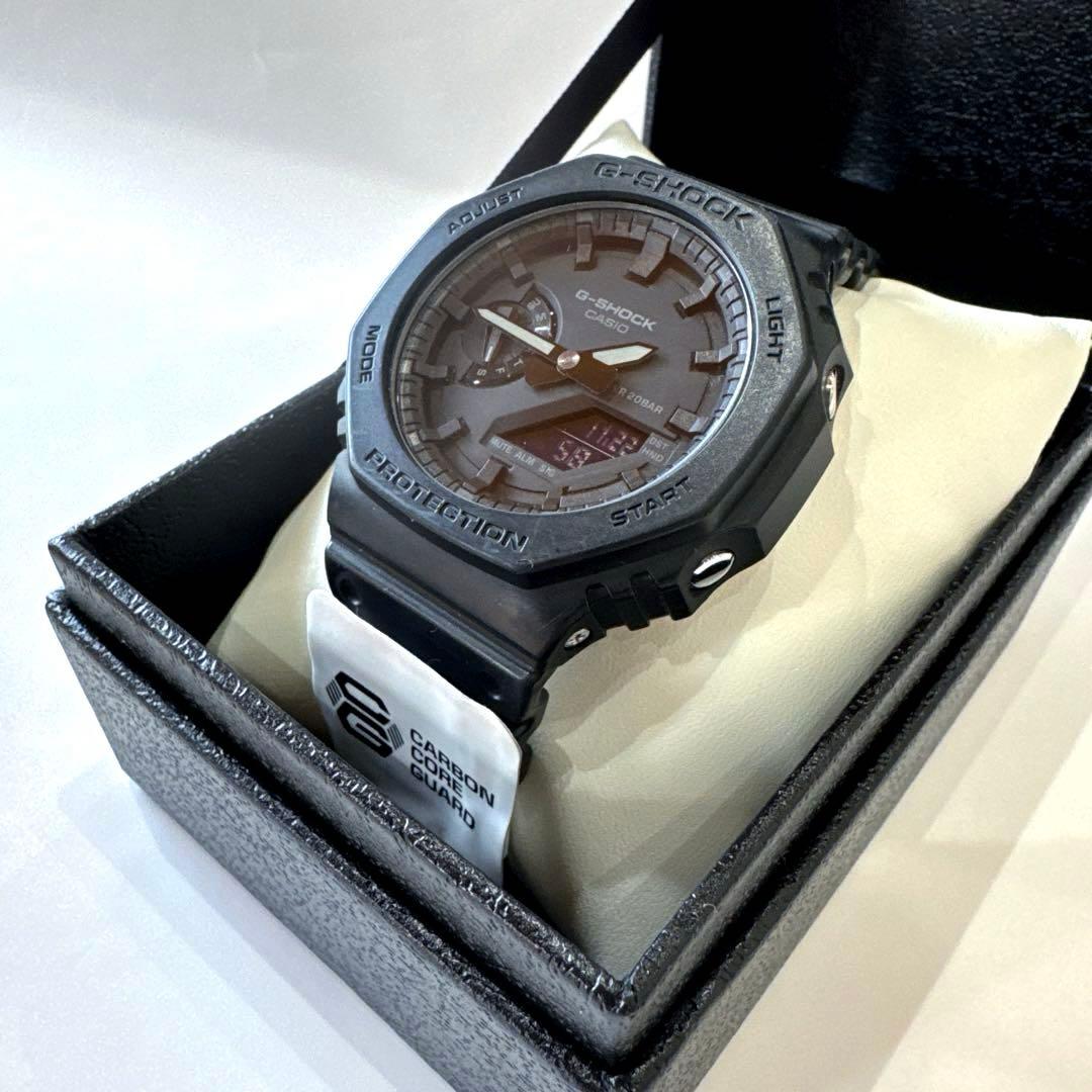 CASIO G-SHOCK GA-2100 カシオーク オールブラック
