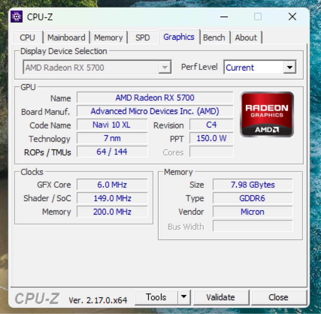 ASUS Radeon RX 5700 グラフィックボード