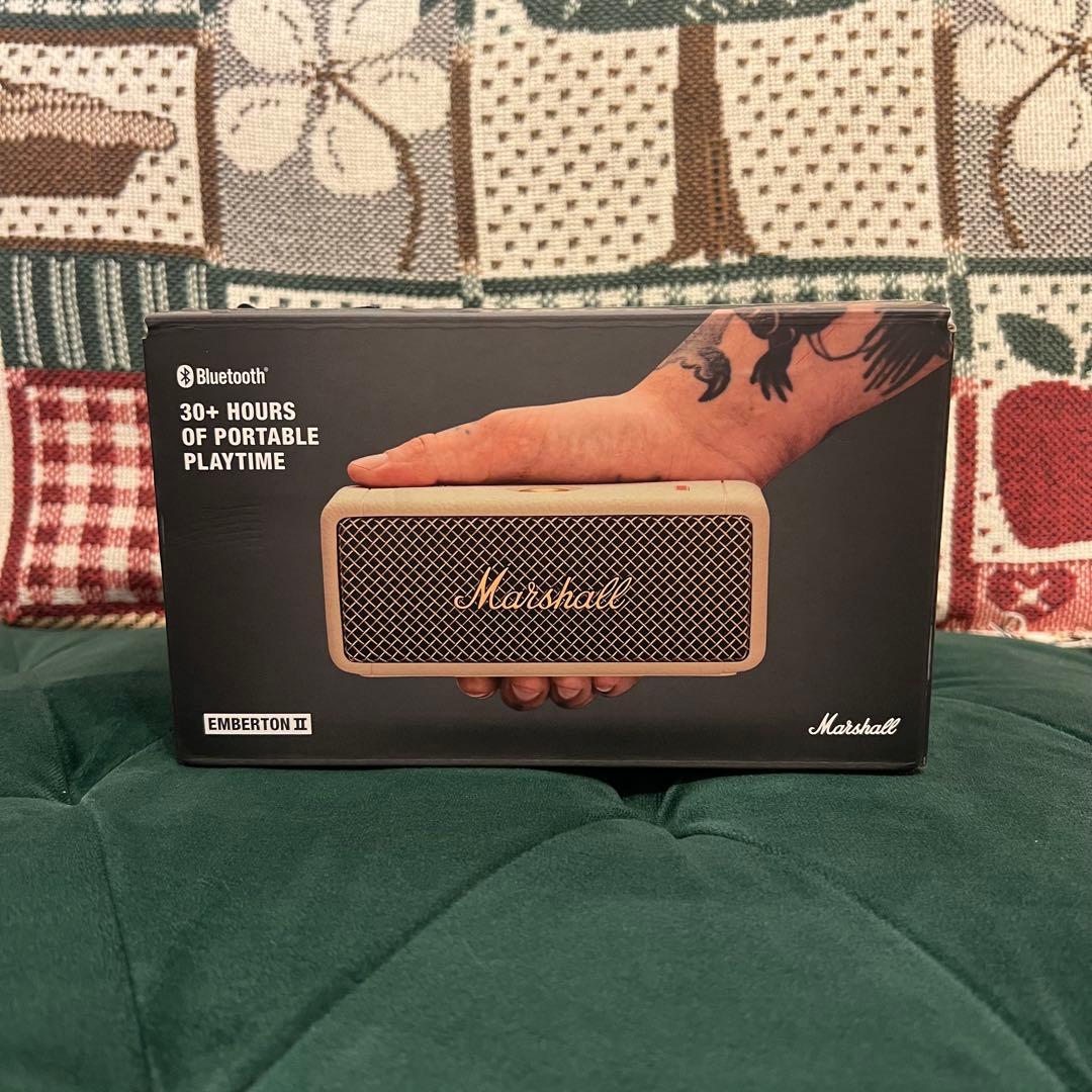 Marshall Emberton II（カラー：Cream クリーム）