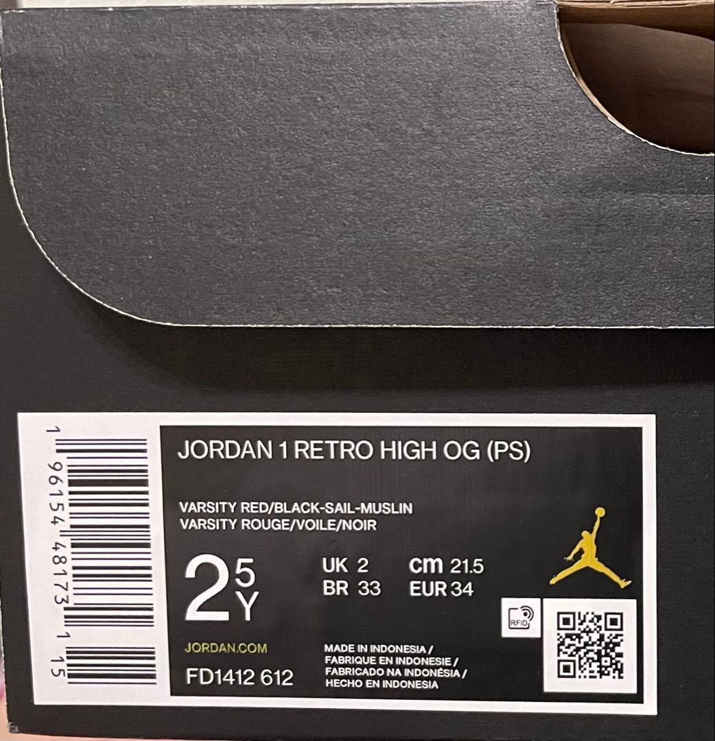 JORDAN 1 RETRO HIGH OG (PS) 『ルイージ』
