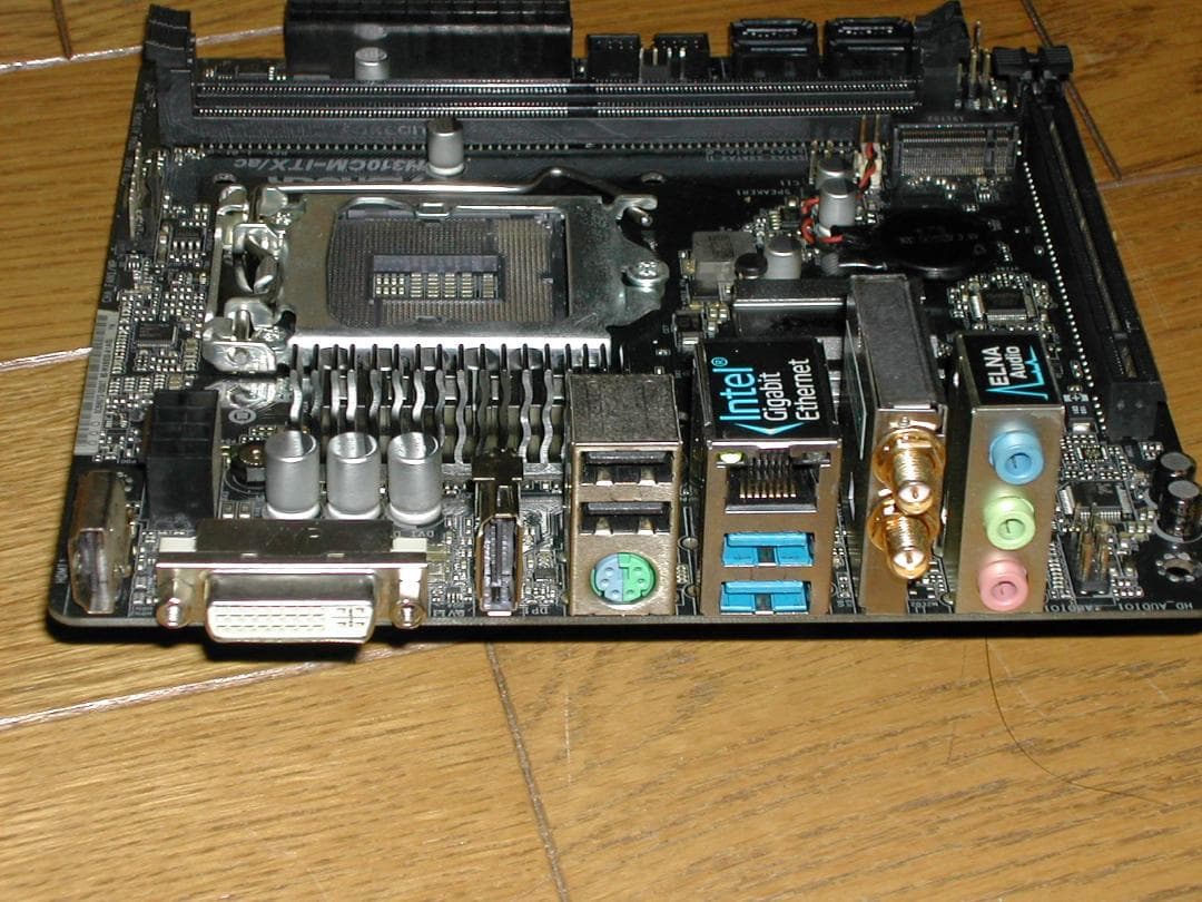 ジャンクマザボ　ASROCK　H310CM-ITX-ac　LGA1151