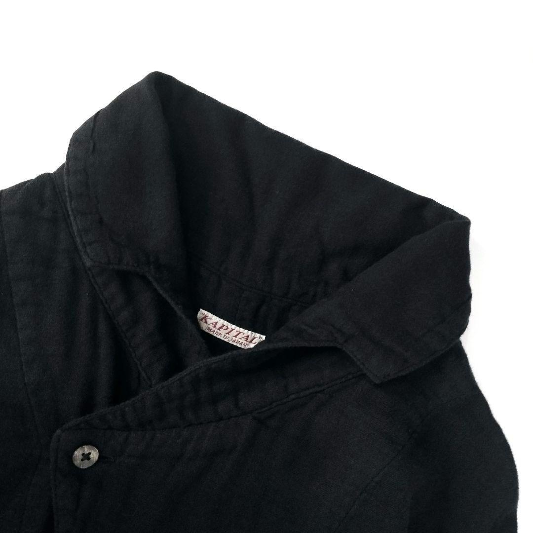 KAPITAL✨️燕尾 シャツ 二重ガーゼ