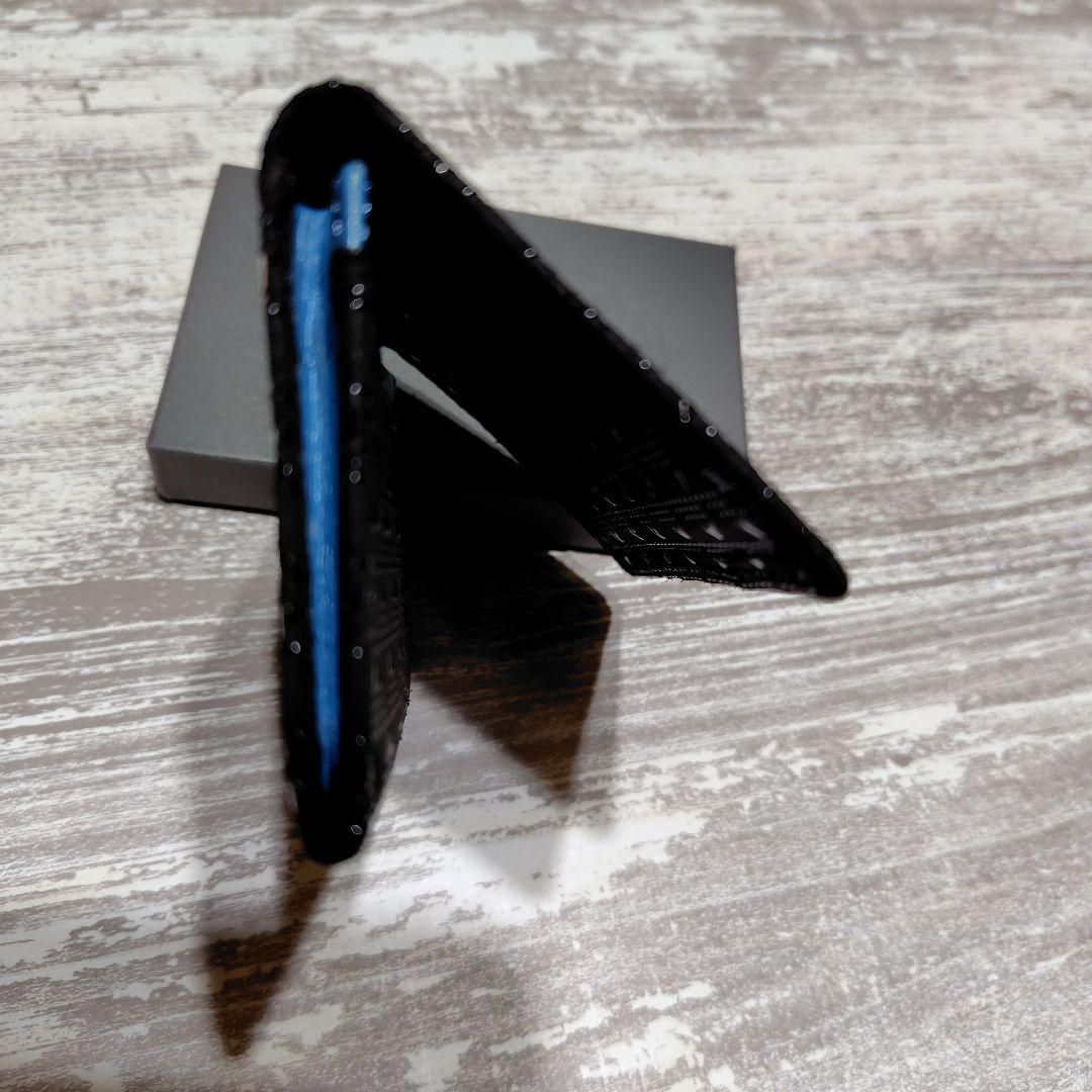 【新品】印傳屋 名刺入れ 富士山柄　ブラック 箱入り INDEN-YA カード入