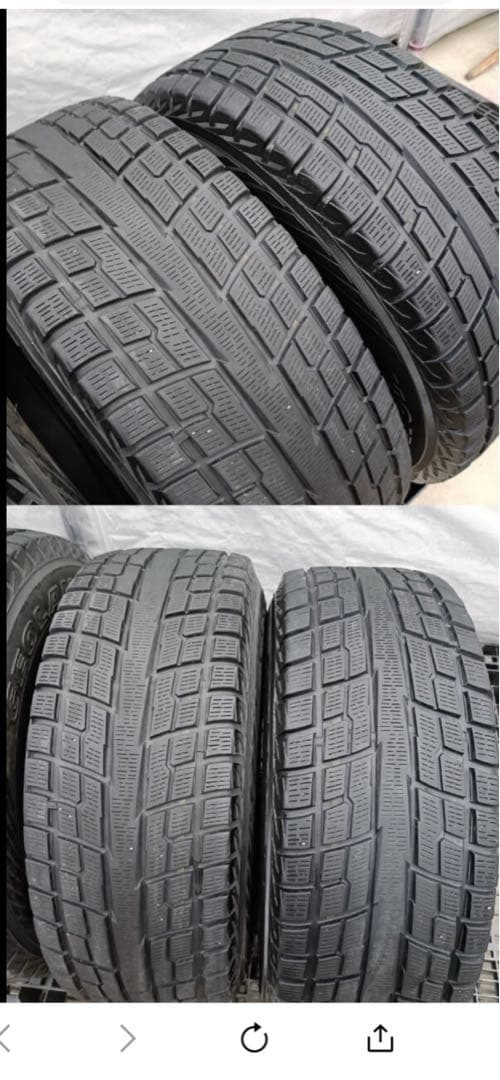 専用　スタッドレスタイヤ 265/70R16 PCD139.7 6穴 8J16