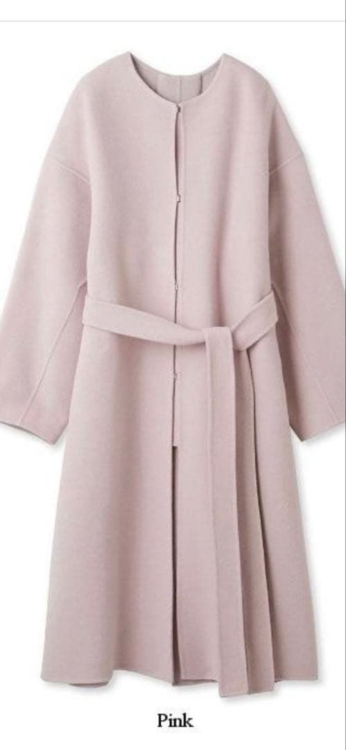 2023秋冬 FRAY I.D カシミヤ混BALLIリバーコート