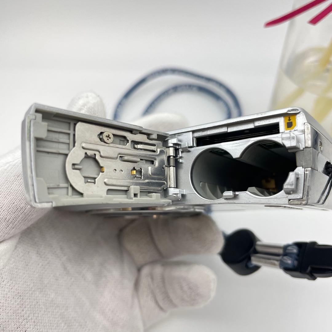 スマホ転送OK✨PENTAX Optio E60✨動作確認済 単三電池 可愛い♪