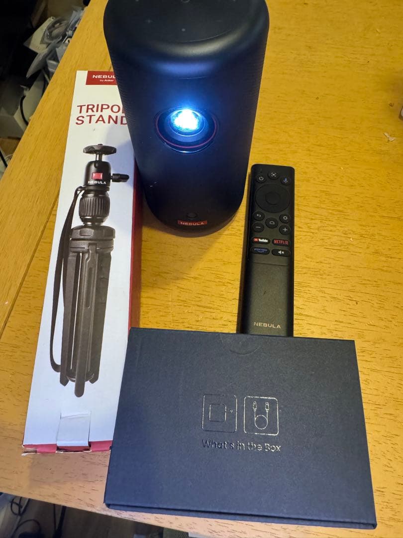 Anker Nebula Capsule 3 メーカー保証残あり 箱・三脚付き