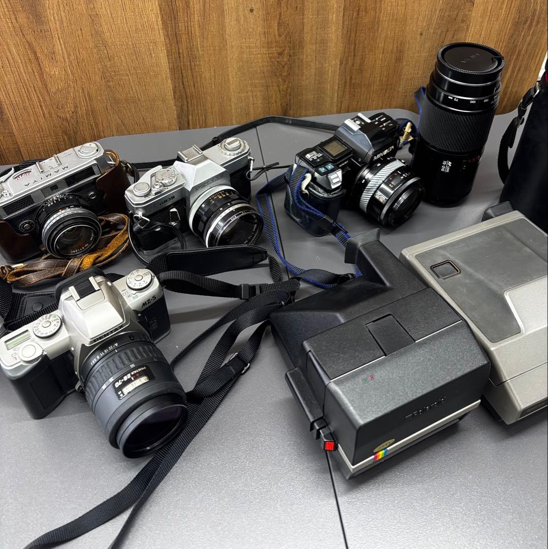 フィルムカメラまとめ売り Mamiya Pentax Minolta Canon