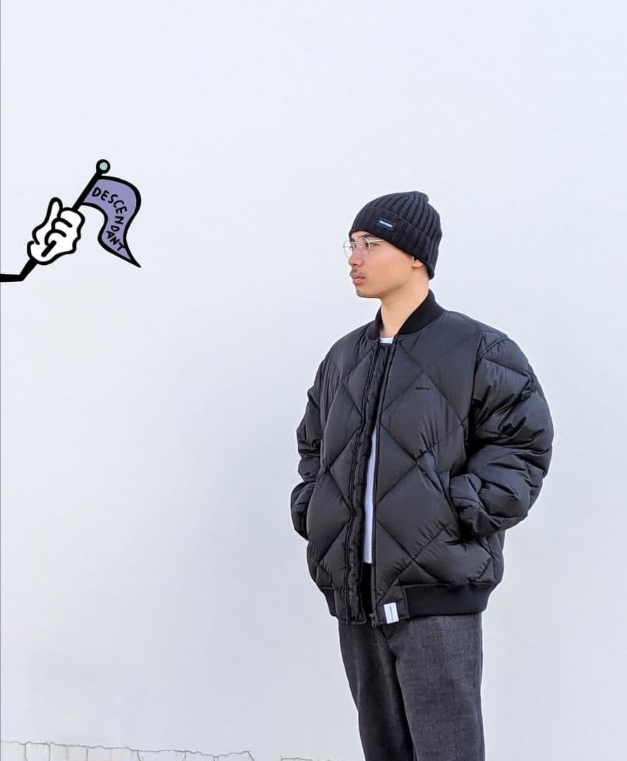 DESCENDANT FULTON DOWN JACKET　サイズ３