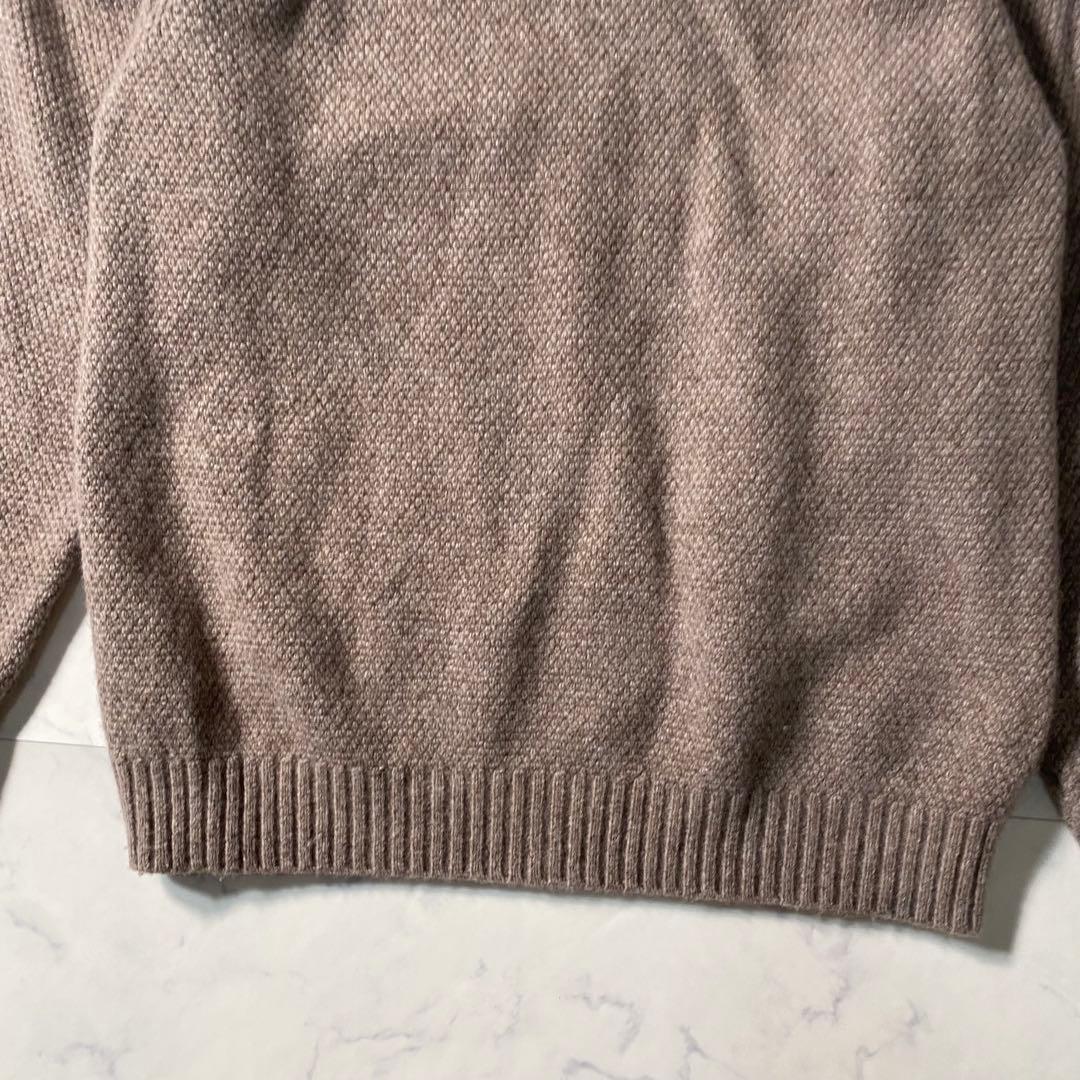 美品】エイトン　セーターWOOL KANOKO MOCKNECK SWEATER
