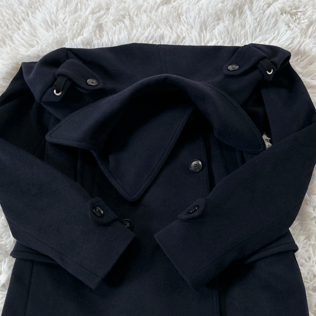 【極美品】グッチ ダブルブレストコート ウール Pコート 現行タグ